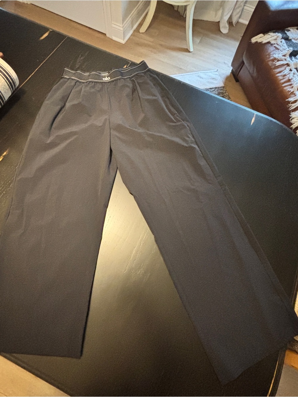 ALO Yoga Women Suit Up Trouser 30” Wide-Leg Pants
